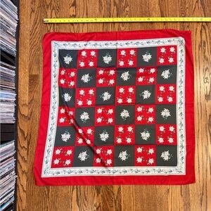 Vintage from Copenhagen silk satin scarf